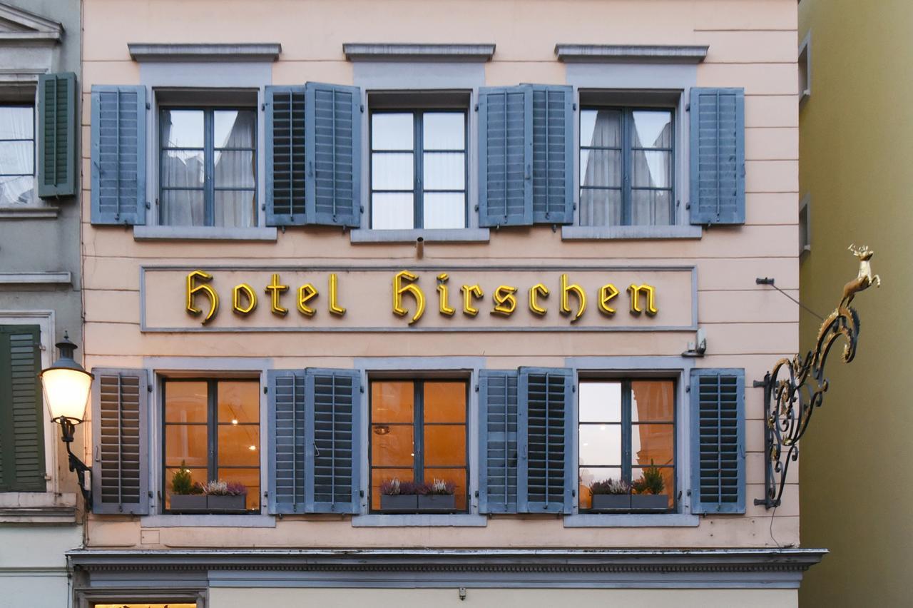 Hotel Hirschen Zúrich Exterior foto